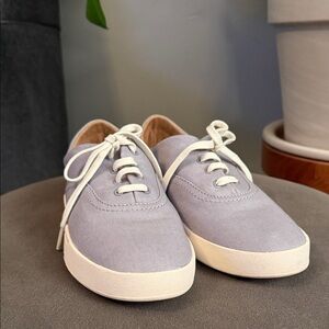 OluKai Kohu Canvas Mist Grey Womens 7.5 Sneakers